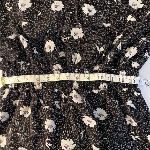 New! J Crew Long Sleeve Printed Tie Neck Dress - Picture 6 of 10